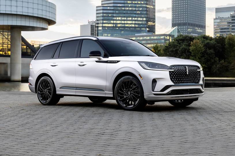 2025 Lincoln Aviator Reserve 4dr SUV Exterior. Jet Package Shown.
