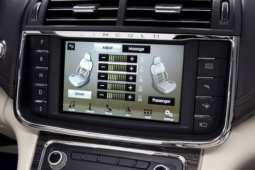 Lincoln Continental Black Label Sedan Center Console Shown