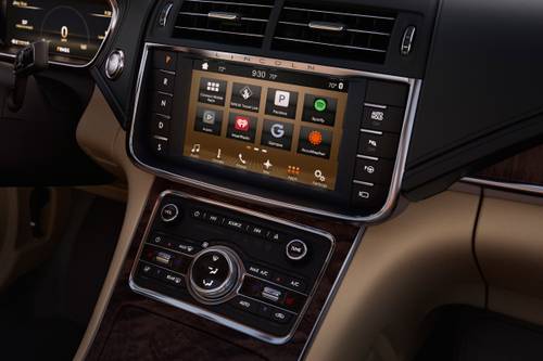 Lincoln Continental Reserve Sedan Center Console