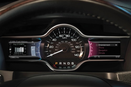 2014 Lincoln MKS Sedan Gauge Cluster