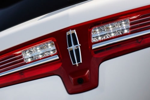 2016 Lincoln MKT Wagon Rear Badge