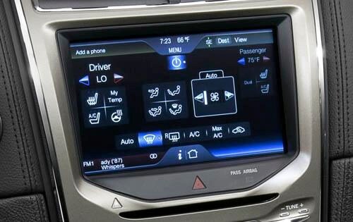 2011 Lincoln MKX Center Console