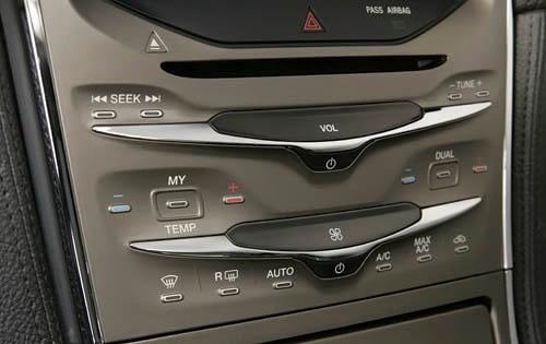 2011 Lincoln MKX Center Console