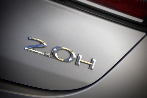 2013 Lincoln MKZ Hybrid Sedan Rear Badge