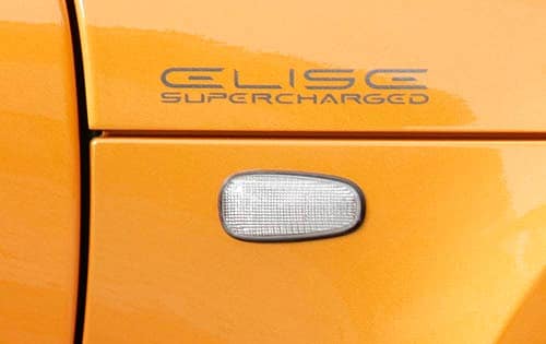 2008 Lotus Elise SC Side Badging