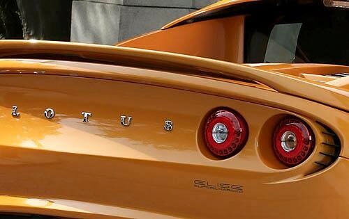 2009 Lotus Elise SC Rear Badging
