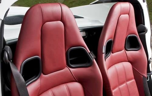 2011 Lotus Elise Front Seating Detail
