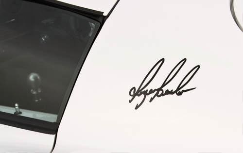 2011 Lotus Exige S260 Roger Becker Edition Signature Detail