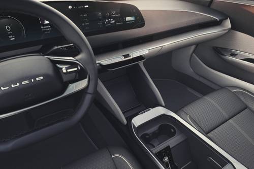 2022 Lucid Air Dream Edition Performance Sedan Interior Detail