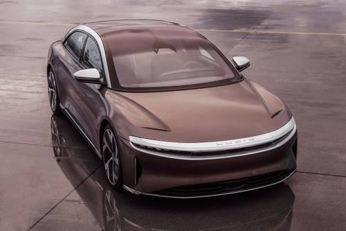 2022 Lucid Air Dream Edition Performance Sedan Exterior Shown