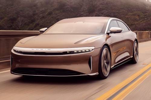 2022 Lucid Air Dream Edition Performance Sedan Exterior Shown