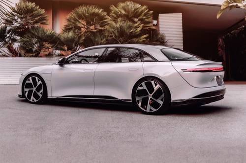 2022 Lucid Air Dream Edition Performance Sedan Exterior Shown