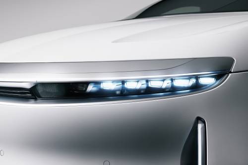 2022 Lucid Air Grand Touring Sedan Headlamp Detail