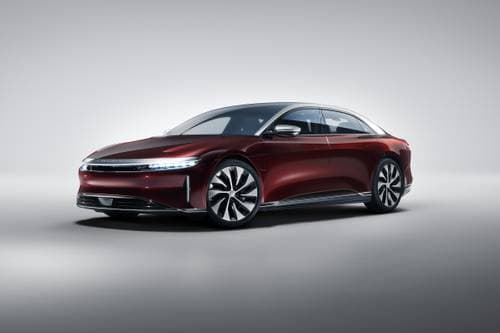 2022 Lucid Air Grand Touring Sedan Exterior Shown