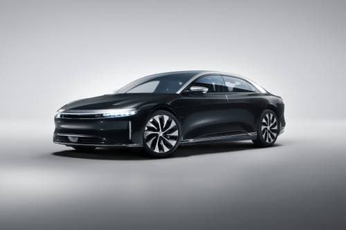2022 Lucid Air Grand Touring Sedan Exterior Shown