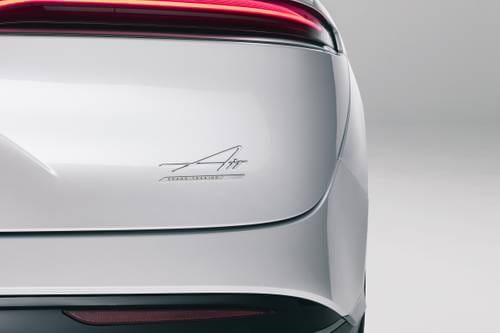 2022 Lucid Air Grand Touring Sedan Rear Badge