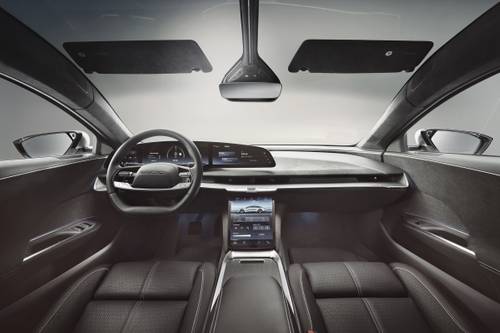 2023 Lucid Air Grand Touring Sedan Dashboard Shown