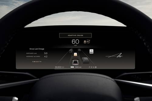2023 Lucid Air Grand Touring Sedan Gauge Cluster