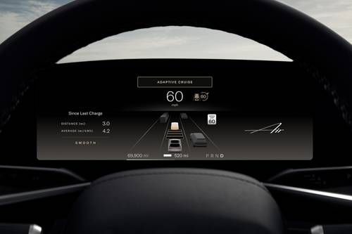 2025 Lucid Air Grand Touring Sedan Gauge Cluster