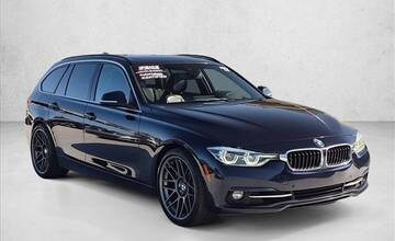 2017 BMW 330i xDrive Sports Wagon — exterior of the exact listed vehicle