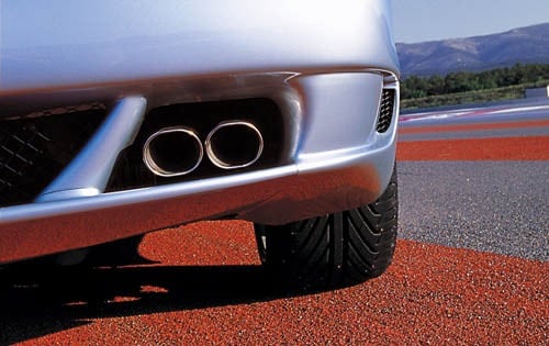 2005 Maserati Coupe Cambiocorsa Exhaust Detail
