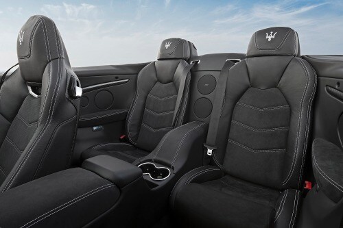 2016 Maserati GranTurismo Convertible MC Convertible Rear Interior