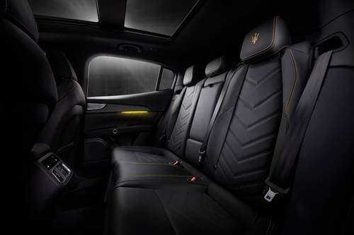 2024 Maserati Grecale 4dr SUV Rear Interior. European Spec Shown.