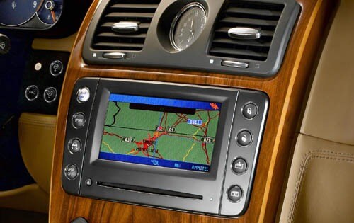 2005 Maserati Quattroporte Navigation System