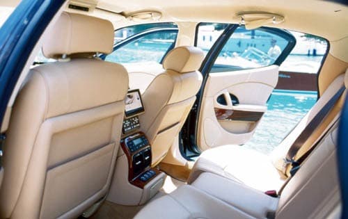 2005 Maserati Quattroporte Rear Interior