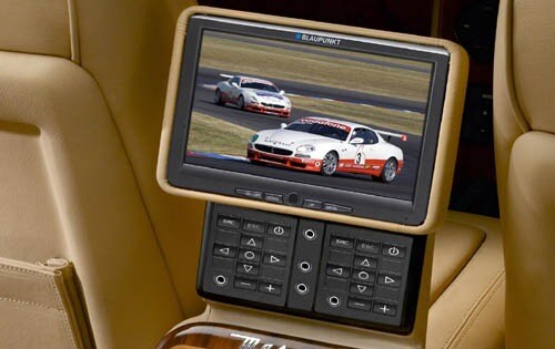 2005 Maserati Quattroporte Rear Entertainment System