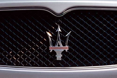 2007 Maserati Quattroporte Sport GT Automatic Sedan Front Badge