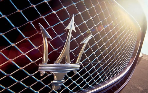 2008 Maserati Quattroporte Executive GT Front Grille and Badging