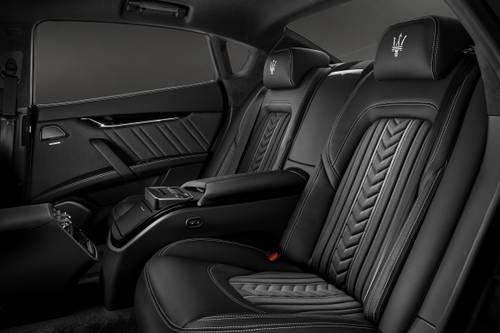 2018 Maserati Quattroporte S Q4 GranLusso Sedan Rear Interior