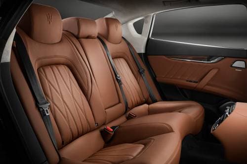 Maserati Quattroporte S Q4 GranLusso Sedan Rear Interior