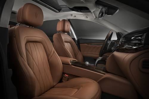 2021 Maserati Quattroporte S Q4 GranLusso Sedan Interior Shown