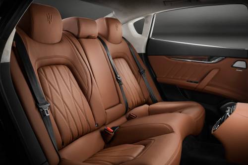 2021 Maserati Quattroporte S Q4 GranLusso Sedan Rear Interior