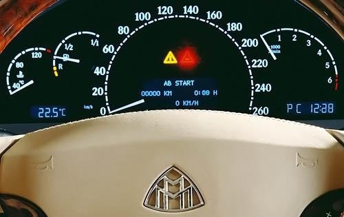 2010 Maybach 57 Instrument Cluster