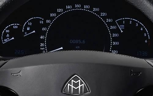 2010 Maybach 57 S Instrument Cluster