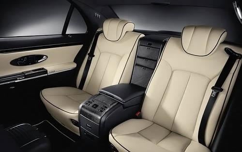 2010 Maybach 57 S Rear Interior