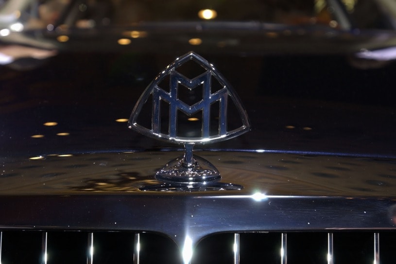 2012 Maybach 57 Sedan Front Badge 2012 Maybach 57 Sedan Front Badge