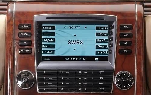2008 Maybach 62 Center Console