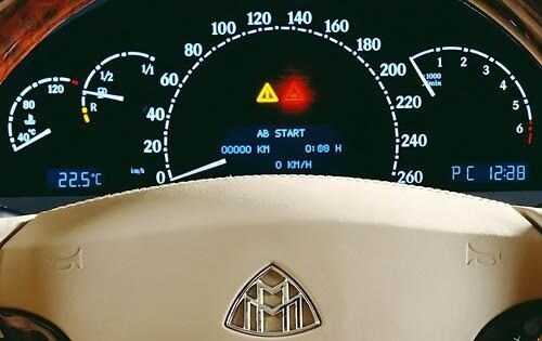 2008 Maybach 62 Instrument Cluster