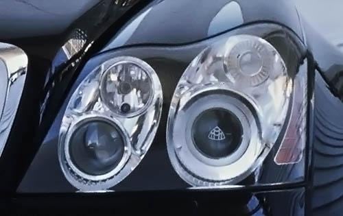2008 Maybach 62 S Headlamp Detail
