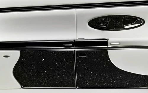 2009 Maybach Landaulet Interior Door Panel Detail