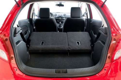 2013 Mazda 2 Touring 4dr Hatchback Cargo Area Shown