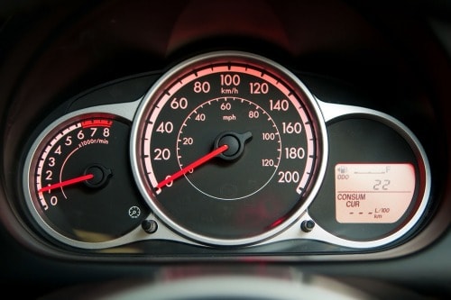 2013 Mazda 2 Touring 4dr Hatchback Gauge Cluster
