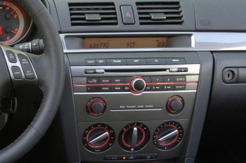 2009 Mazda 3 s Touring Sedan Center Console