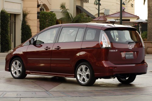 2009 Mazda 5 Grand Touring Passenger Minivan Exterior