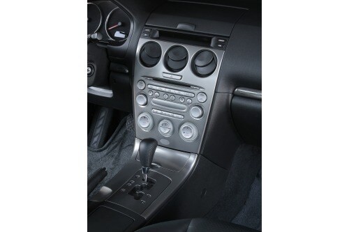 2005 Mazda 6 s Sport Sedan Center Console Shown