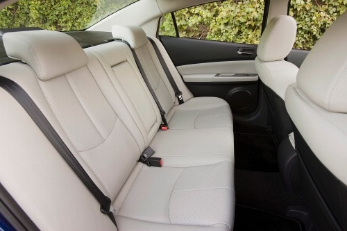 2009 Mazda 6 s Grand Touring Sedan Rear Interior